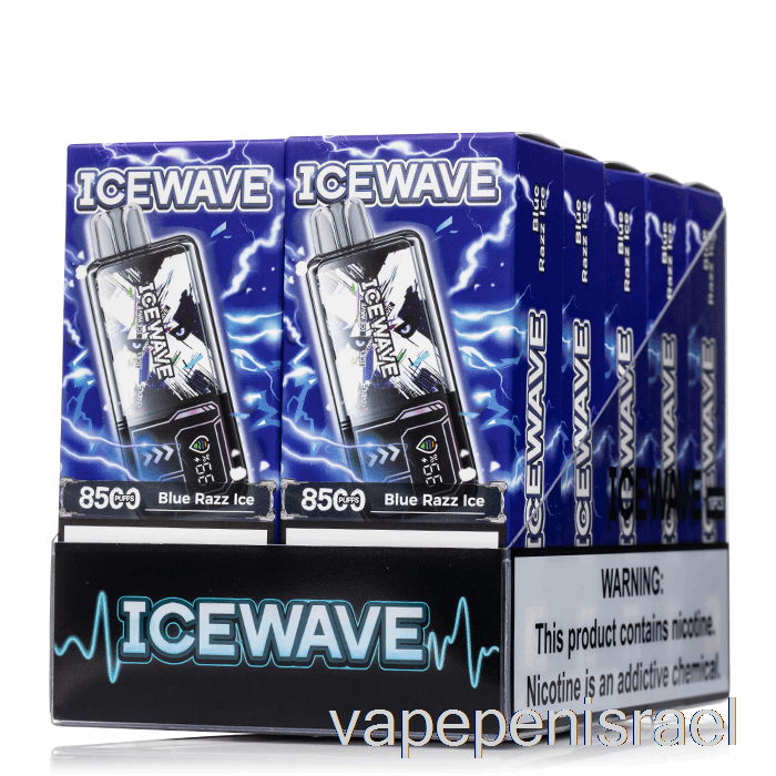 חד פעמי Vape Israel [10 חבילות] Icewave X8500 חד פעמי